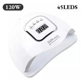 168W 42LEDs Nail Drying Lamp For Manicure Professional