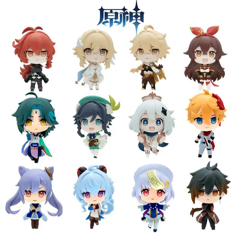 Genshin Impact Mystery Box Anime Figure Game Action