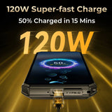 Oukitel WP30 Pro 120W 5G Rugged Smartphone android