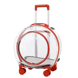 Pet Dog Cat Trolley Suitcase Luggage with Wheels