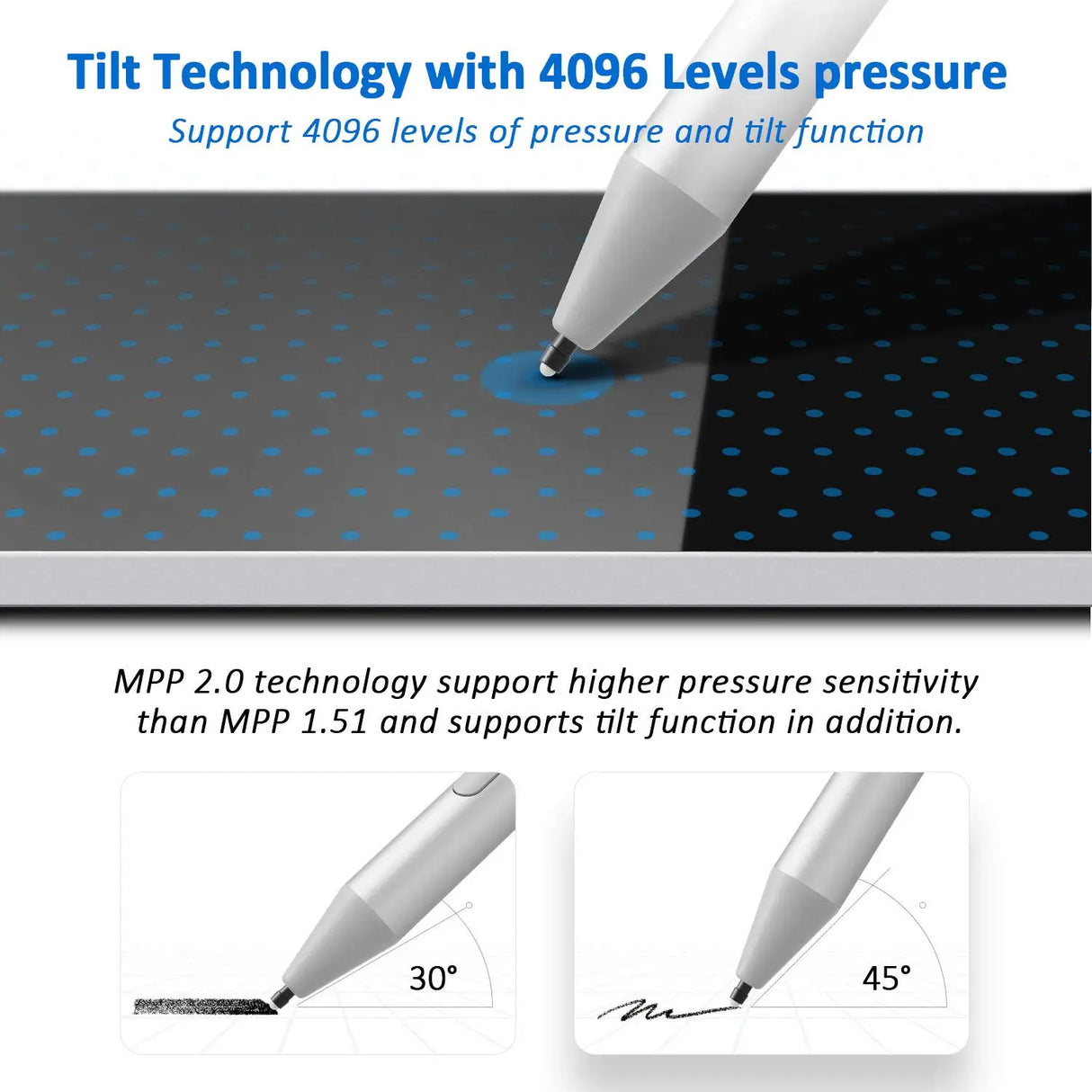 Touch Stylus Pen for Microsoft Surface 4096 Pressure