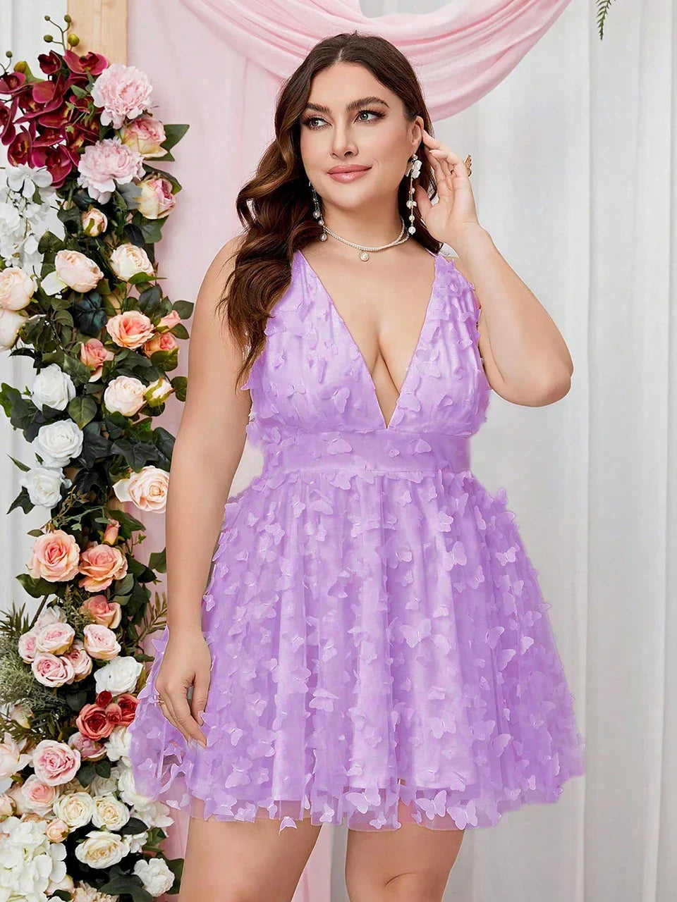 Cinemore Plus Size Summer Dresses Women 2023 Sleeveless
