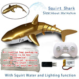 Rc Shark Robot Children Pool Beach Toy Kids