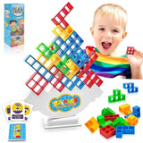 New 48PCS Tetra Tower Balance Stacking Building Blocks