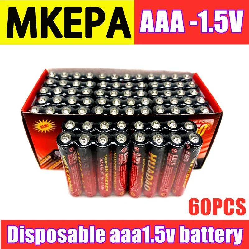 Disposable battery1.5v Battery AAA Carbon Batteries Safe Strong