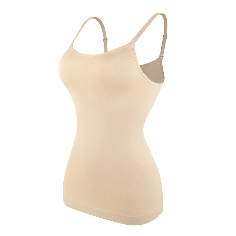 Women Plus Size Tank Top Tummy Control Camisole