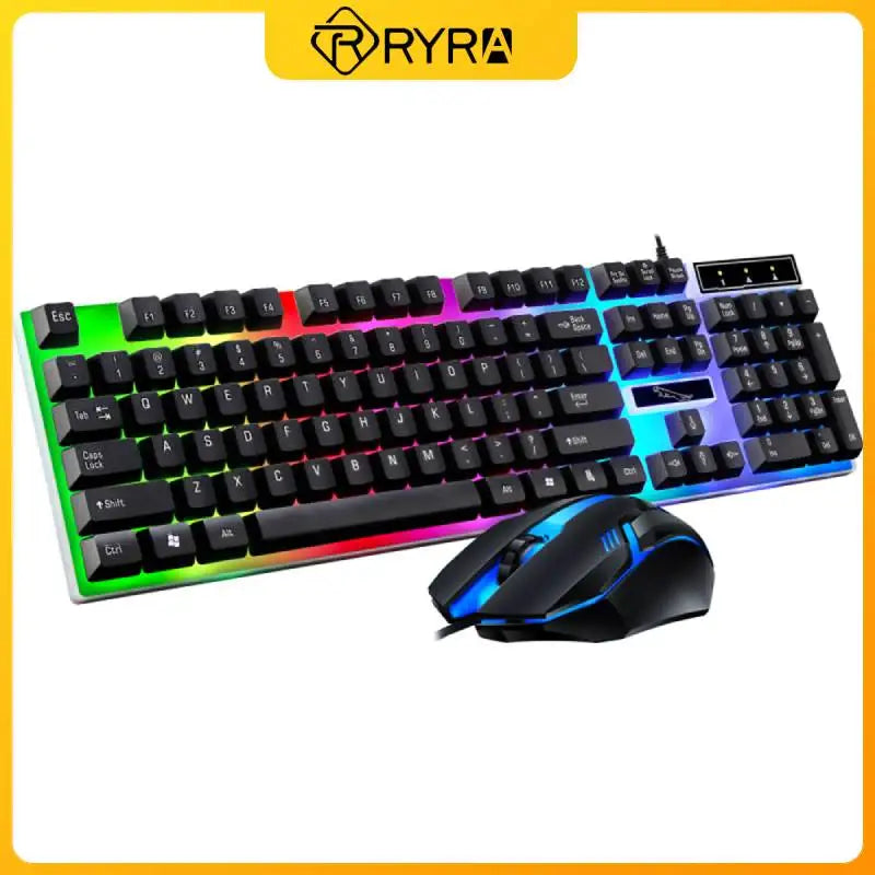 RYRA Keyboard Mouse Set G21B-RGB-BA Mechanical Gaming Keyboard