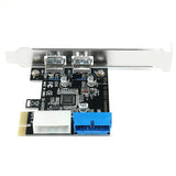 USB 3.0 Pci-e Adapter 2 Port Usb To