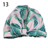 Waterproof Cap Elastic Bow Nightcap For Women Satin