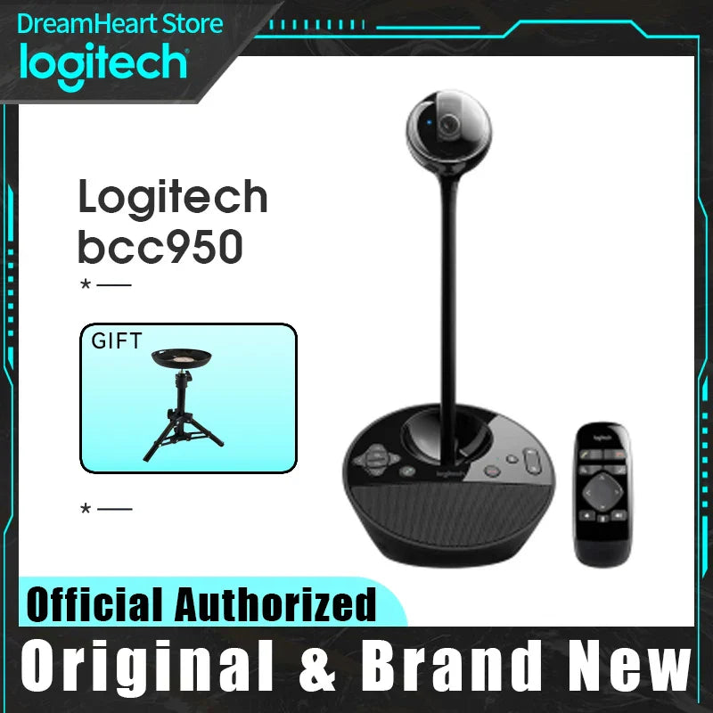 New BCC950 HD1080P Webcam Video Recording Camera Builtin