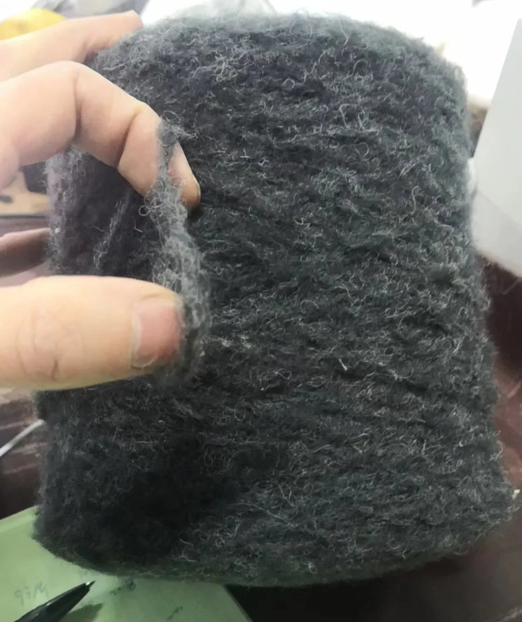 500g Mohair Silk Wool Yarn For Knitting Plush