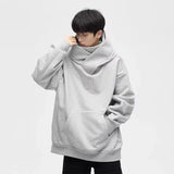 Autumn Ninja Streetwear Turtleneck Hoodies For Men Letter