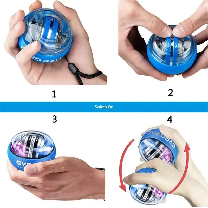 Wrist Ball Self-starting Gyroscope Powerball Gyro Power Hand