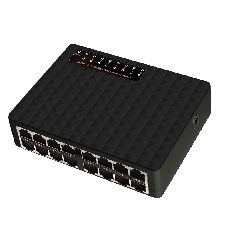 16 Port Network Switch Fast Ethernet Smart Switcher