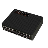 16 Port Network Switch Fast Ethernet Smart Switcher