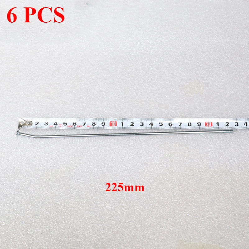 6PCS Spokes Wire Circle Nipples 18 19 21