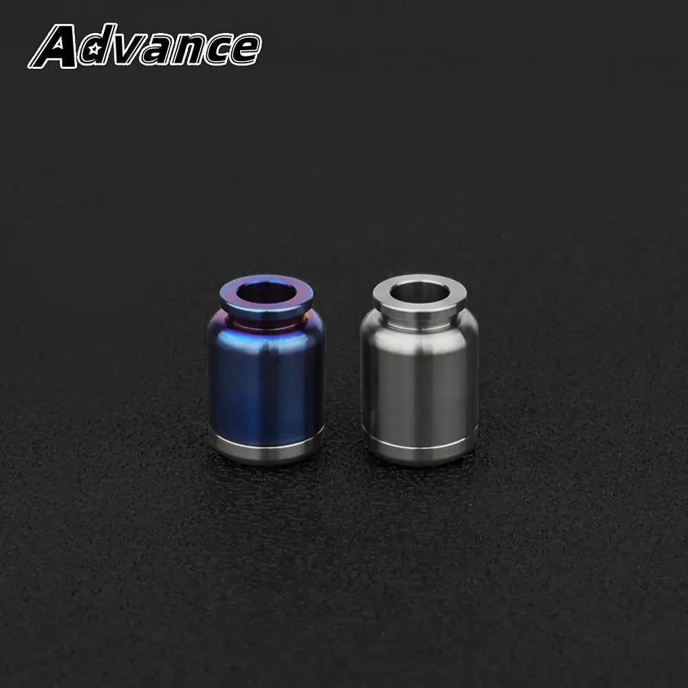TC4 Titanium Alloy Bottle Shape Paracord Bead Necklace