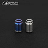 TC4 Titanium Alloy Bottle Shape Paracord Bead Necklace