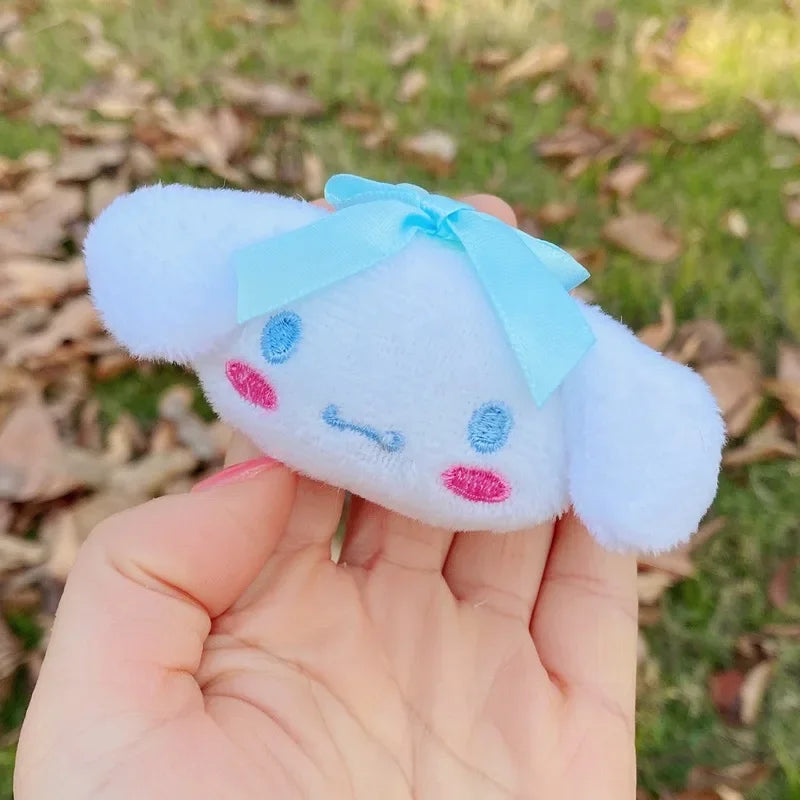 Kawaii Lolita Hairpin Cinnamoroll Sanrio Plush Cartoon Cute