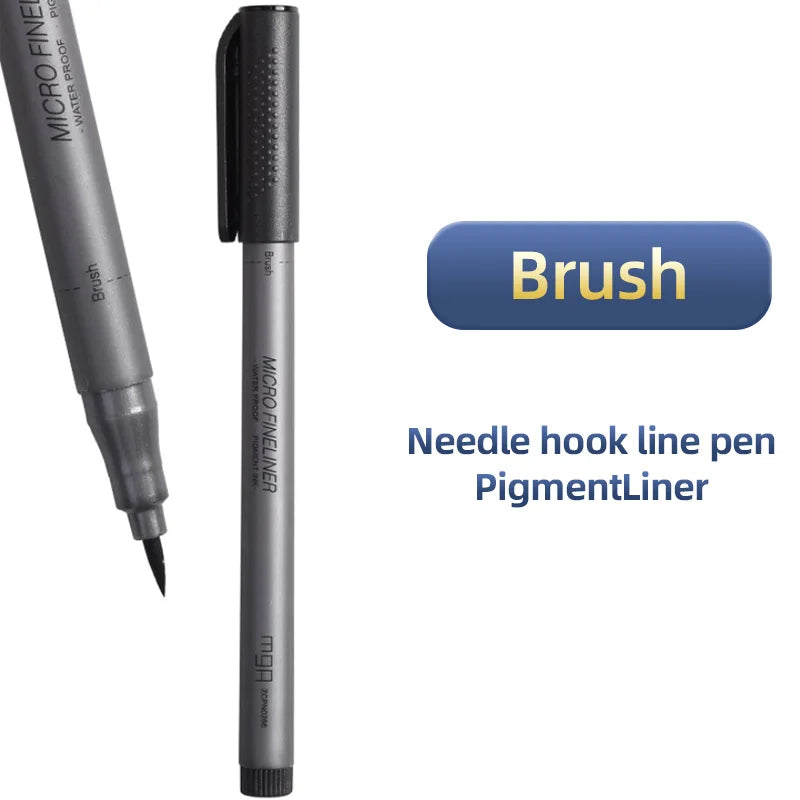 M&G PigmentLiner Needle tip pen Stabilo 0.2/0.3 sketch