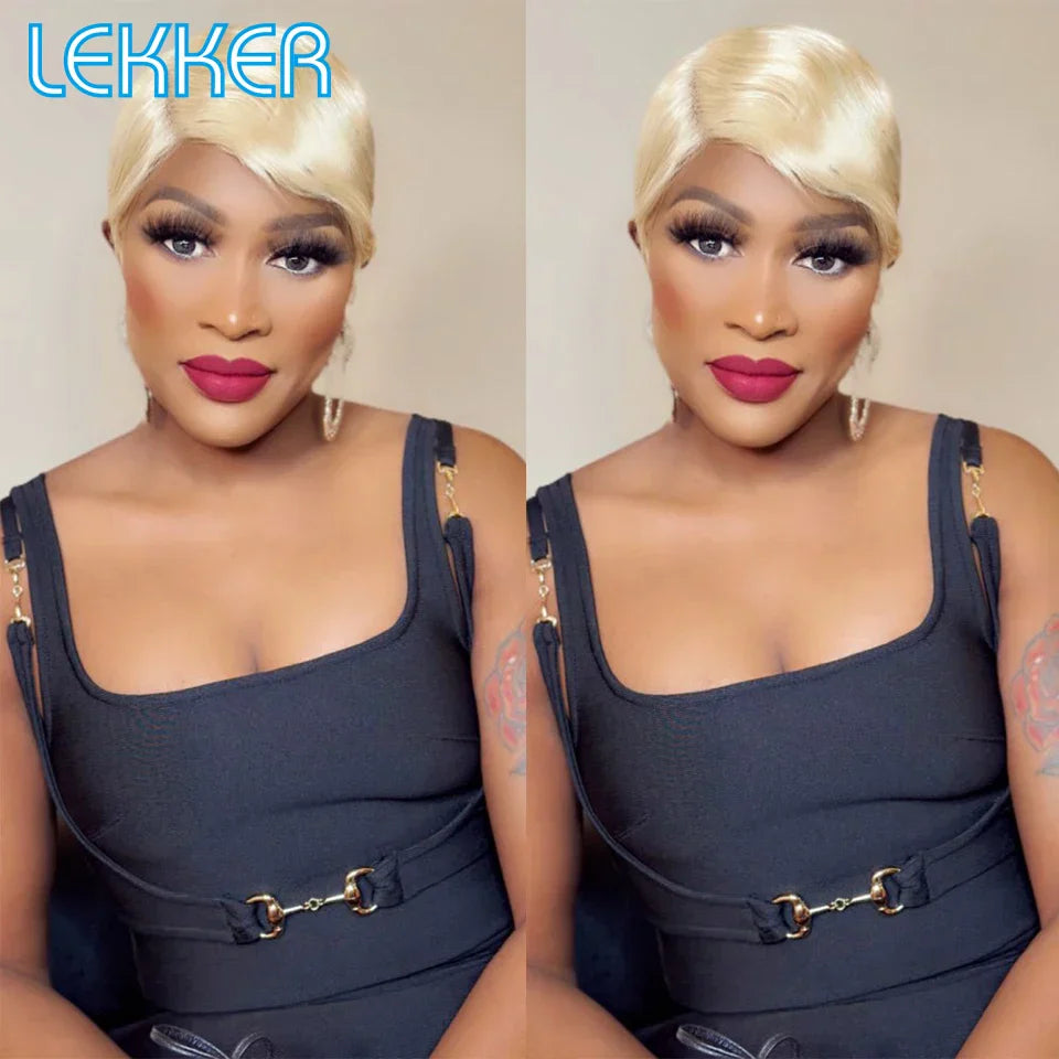 Lekker Short Pixie Bob T Part Lace Human