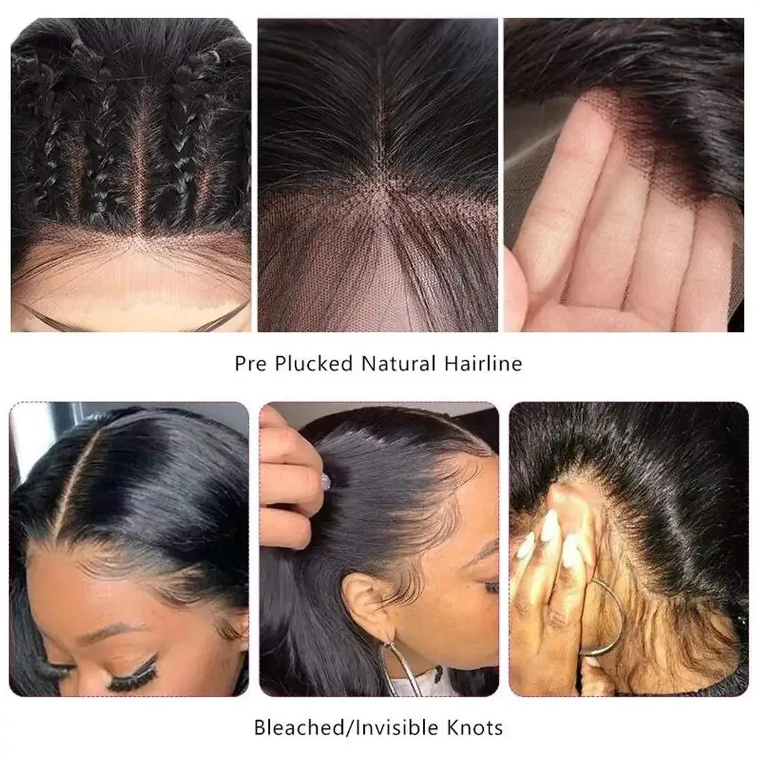 13X4 Glueless Wig Human Hair Ready To Wear