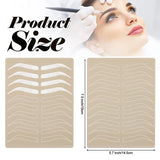 10pcs Microblading Eyebrow Practice Skin Silicone Tattoo Accessories