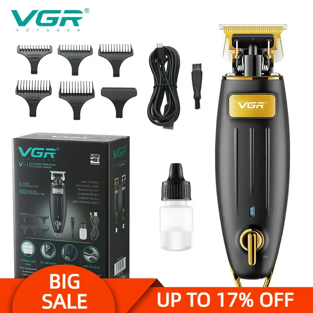 VGR 192 Hair Clipper Electric Professional Personal Care