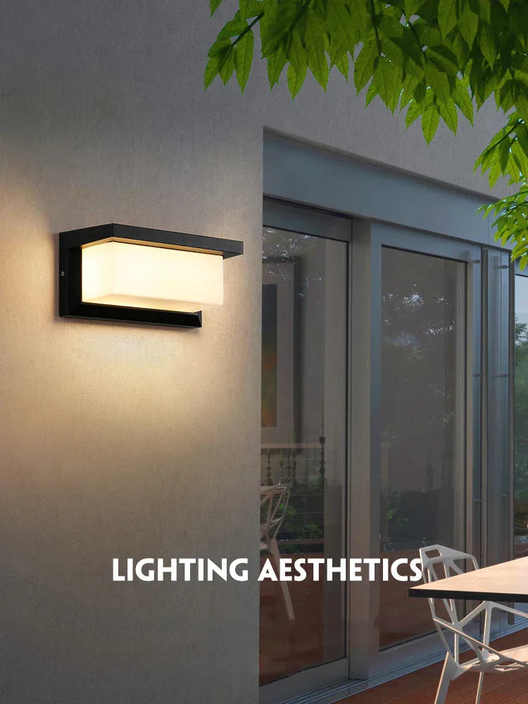 Led Outdoor Wall Light Waterproof IP65 Motion Sensor