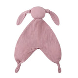 Pure Cotton Muslin Baby Bib Cute Goose Sleeping