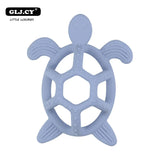 10PCS BPA Free Silicone Turtle Teething Chewable Pendant