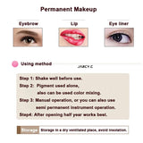 Lip Permablend Pigments Profesional Pmu Micropigmentation Pigments Makeup