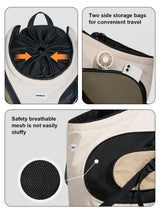Puppy Kitten Travel Chest Sling Bag Pet Front