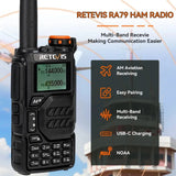 Retevis RA79 Aviation Band Walkie Talkie AM FM