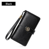 2024 Women's Genuine Leather Long Wallet