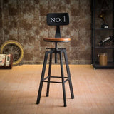 Industrial Swivel Bar Stools ,Wrought-iron Bar Chair,Household Lift
