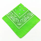 Fashion Bandana Kerchief Head Square Scarves Print Handkerchief