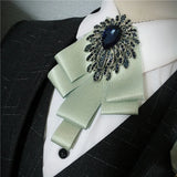 Men's Bow Tie Corsage Pocket Towel Sets British