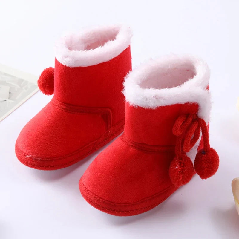 Baywell Autumn Winter Warm Newborn Boots 1 Year