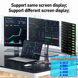 type c hub Dual HD DP 4k 60hz