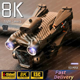 New K9Max RC Drone 4K Professinal 8K Wide