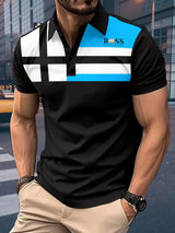 New spring and autumn men's long sleeve polo