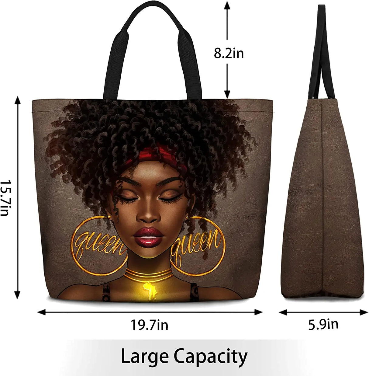 Women Tote Bags African American Women Satchel Handbags