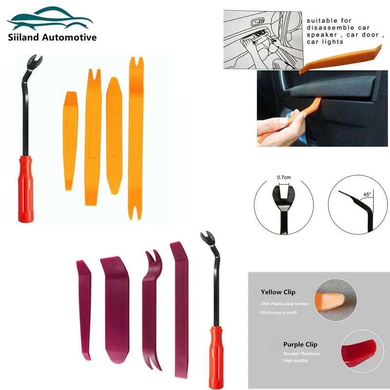 New Auto Door Clip Panel Trim Removal Tools