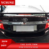ABS Tail Gate Trim For Toyota Vios 2014