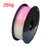 1.75mm Filament 1kg/500g/250g PLA Color Change With Sunlight