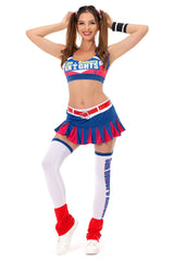 Lollipop Chainsaw Juliet Starling Cosplay Costume Halloween Party