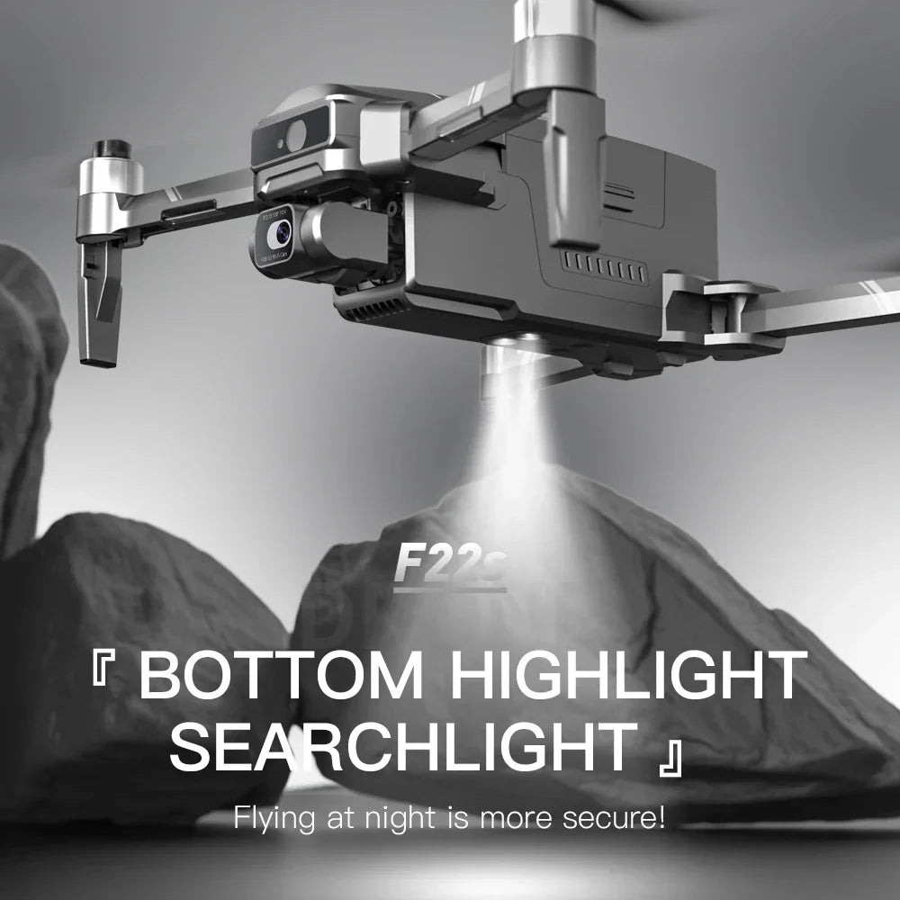 SJRC F22S 4k Pro Drone 2-axis EIS Gimbal