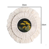 Macrame Wall Mirror Boho Round Mirrors Art Home