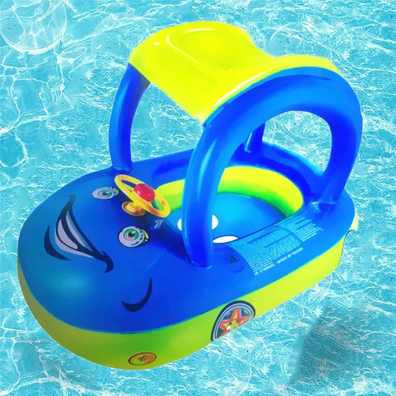 Inflatable Baby Toys Swim Ring Floating Seat Outdoor